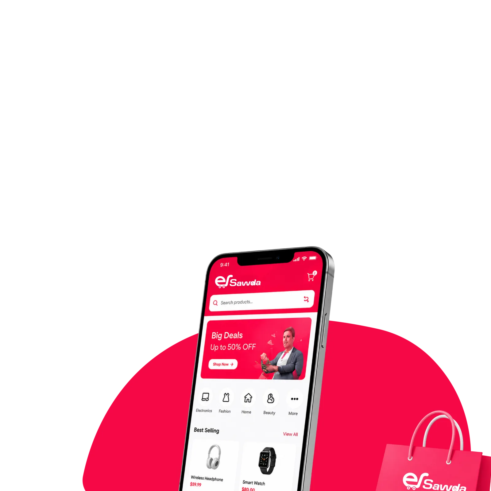 eSawda mobile app preview