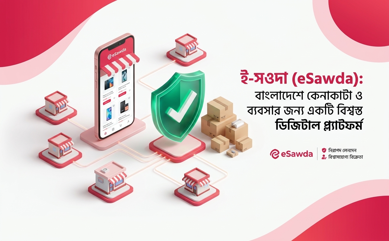ই-সওদা (eSawda): বাংলাদেশে কেনাকাটা ও ব্যবসার জন্য একটি বিশ্বস্ত ডিজিটাল প্ল্যাটফর্ম