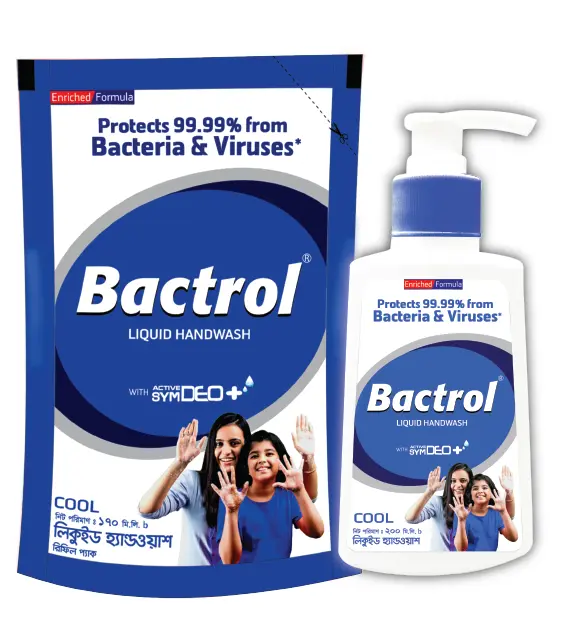 Bactrol Handwash Pouch - Refile- 170 Ml (MRP - 80.00)