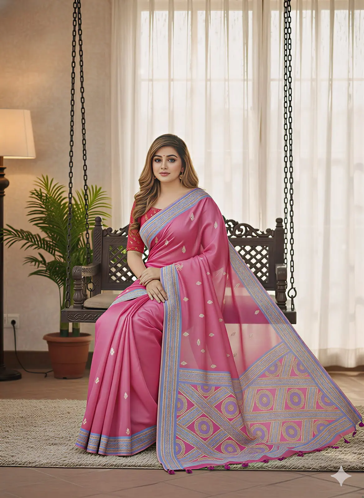 শাড়ি : 🌸 গোলাপবেলা 🌸