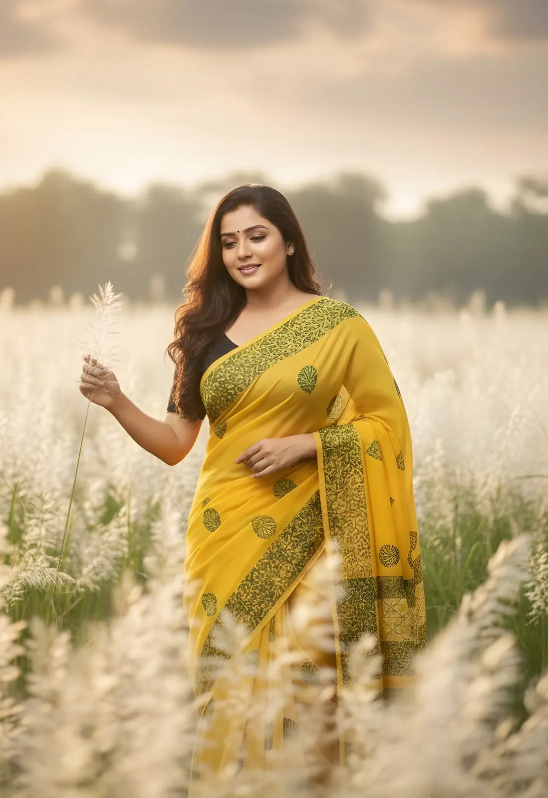 শাড়ি: 💛 বসন্তের স্নিগ্ধতা 💛