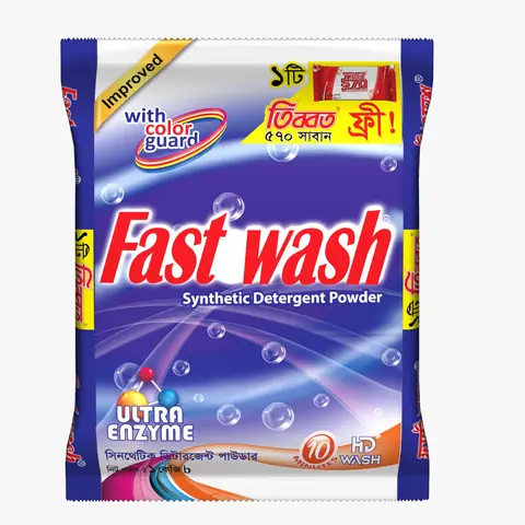 Fast Wash Detergent Powder - 1000 gm (MRP - 190 Taka.