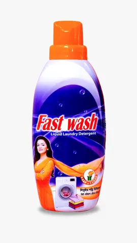 Fast Wash Liquid Detergent Powder - 400 ml (MRP - 120 Taka)