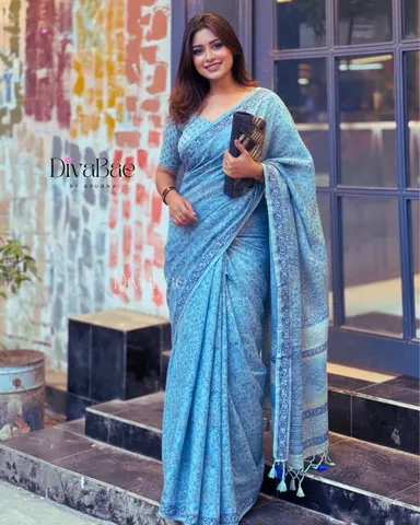 শাড়ি : 💙 নীলম্বরী 💙